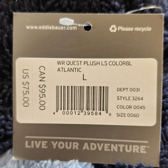 Eddie Bauer Fleece  NWT - Picture 7 of 9